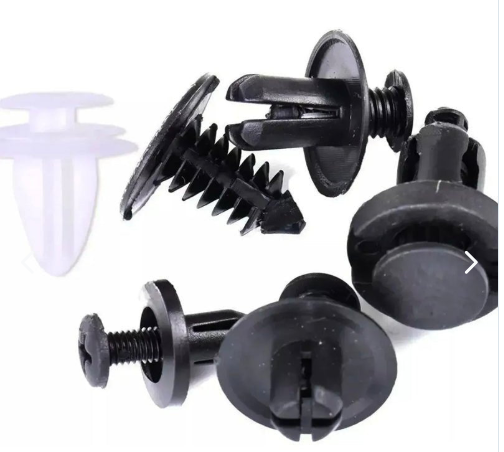 KIT 100 CLIP BROCHE RETENCION PLASTICO