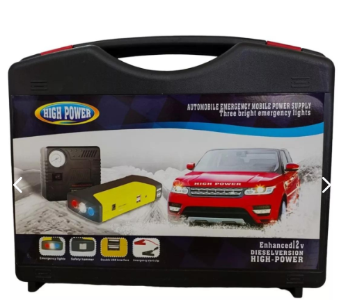 Kit de Emergencia Arrancador y Compresor